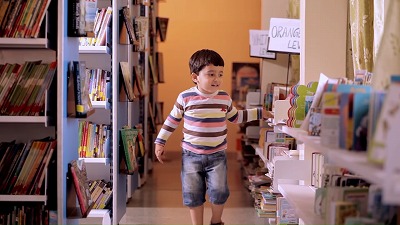 図書室の少年